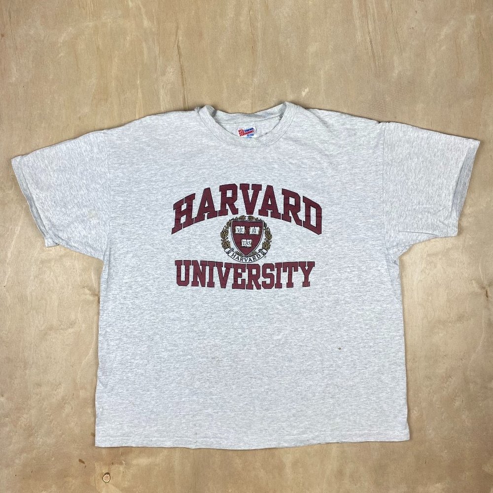 Vintage Harvard University Grey T-Shirt